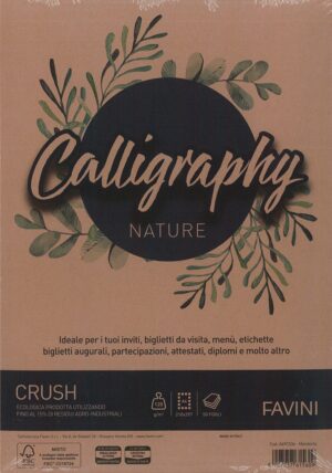 A4 MANDORLA 120 GRMQ 50 PZ CALLIGRAPHY NATURE