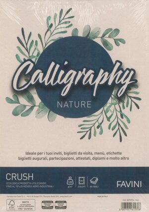 A4 UVA 120 GR MQ 50 PZ CALLIGRAPHY NATURE