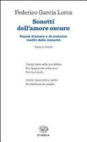 SONETTI DELL'AMORE OSCURO