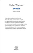 POESIE - DYLAN THOMAS