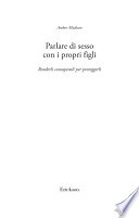 PARLARE DI SESSO CON I PROPRI FIGLI