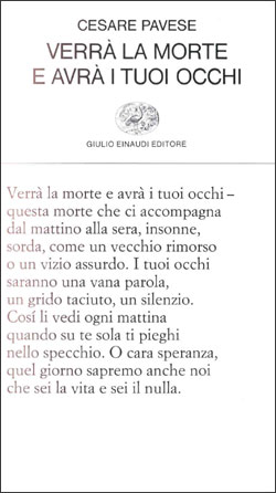 VERRÀ LA MORTE E AVRÀ I TUOI OCCHI