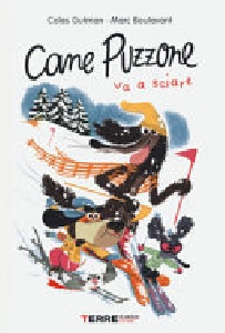 CANE PUZZONE VA A SCIARE