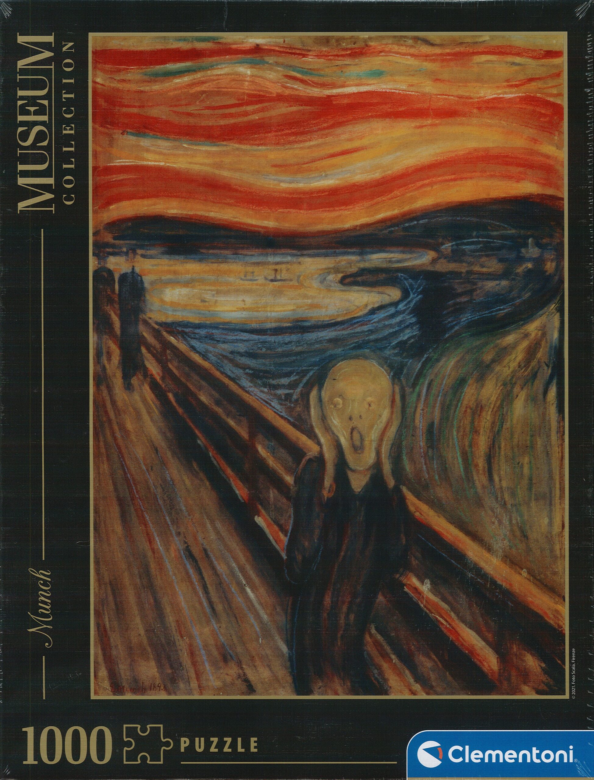PUZZLE MUNCH 1000 PZ - 50X70 CM THE SCREAM